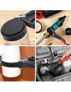 Juego de Llaves Ajustables SEDY 2 Piezas 10-16 cm Antideslizante 2