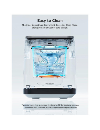 Compostera Eléctrica GoveeLife 3L con App y Auto-Limpieza