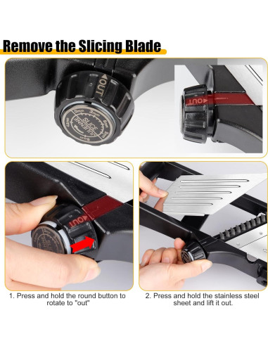 Mandolina cortadora de verduras BINGBING- acero inoxidable 7 en 1