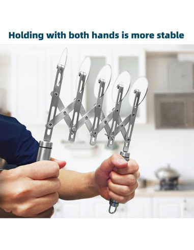 Cortador de Pastelería Profesional Lihengkong 5 Ruedas Acero Inoxidable