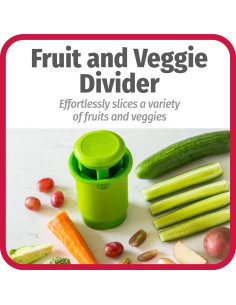 Divisor de Frutas y Verduras GoodCook 10610 - Corte Seguro y Rápido 2