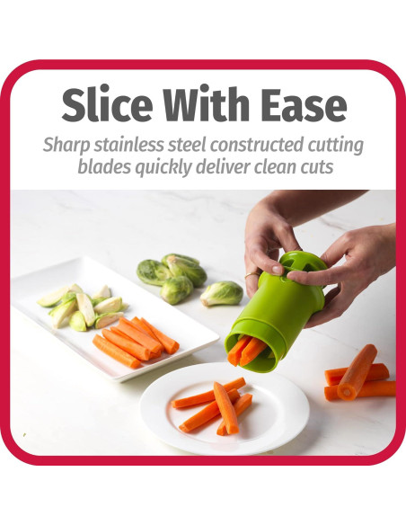 Divisor de Frutas y Verduras GoodCook 10610 - Corte Seguro y Rápido