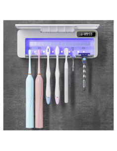 Soporte desinfectante de cepillos de dientes UV SwanKiss