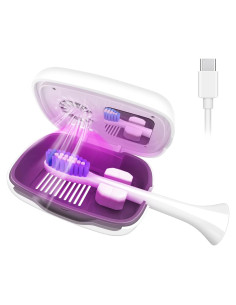 Funda desinfectante para cepillos de dientes ECTEST con soporte