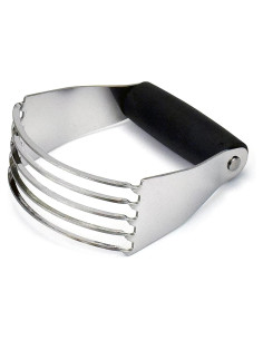 Cortador de Masa Profesional Acero Inoxidable 119g Negro