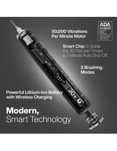 Cepillo de dientes eléctrico AquaSonic Black Series Pro UV 2