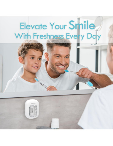Desinfectante de Cepillos de Dientes UV RILIZER Blanco Recargable