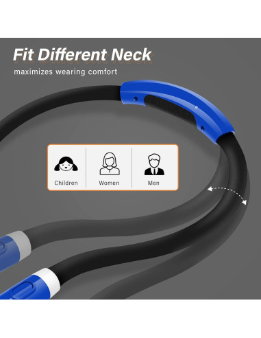 Luz de Lectura LED Vekkia para el Cuello Azul, 3 Brillos