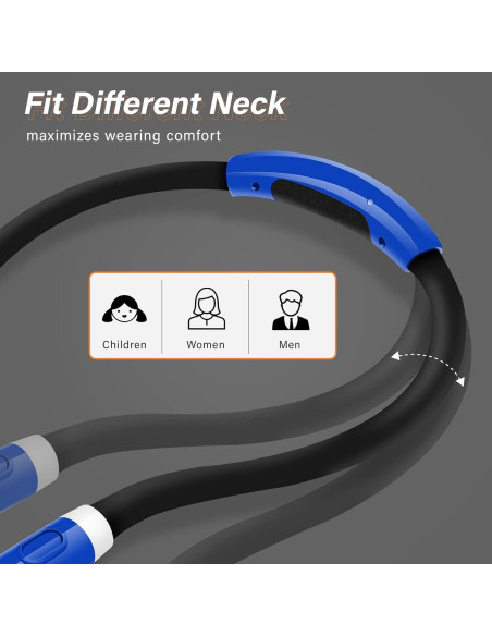 Luz de Lectura LED Vekkia para el Cuello Azul, 3 Brillos