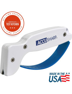 Afilador de cuchillos AccuSharp blanco ergonómico 22,86 cm 2