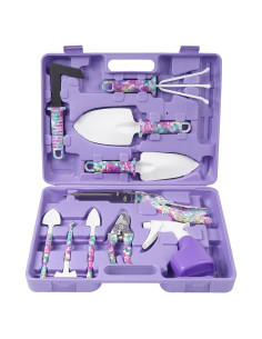 Juego de Herramientas de Jardín LEKEONE 10 Piezas Ergonómico