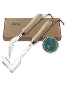 Juego de herramientas de desmalezado AON 2 piezas acero 90g