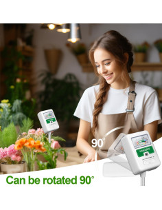 Medidor de Humedad del Suelo Naiades 4-en-1 para Plantas 2