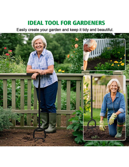 Cultivador de Mano MOMODA GT-5001 Acero 2,77 kg