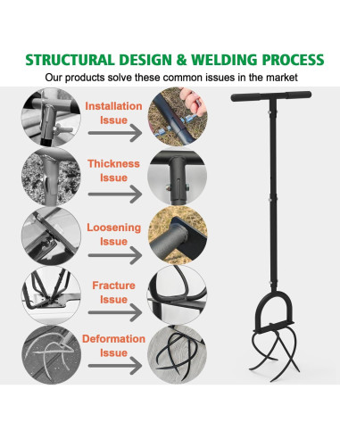 Cultivador de Mano MOMODA GT-5001 Acero 2,77 kg
