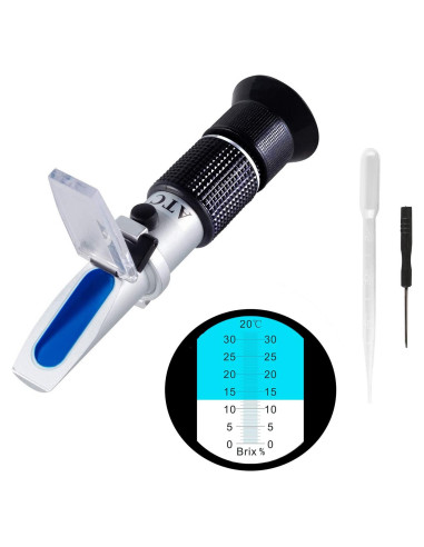 Refractómetro Brix XinJiaYi 0-32% Alta Precisión
