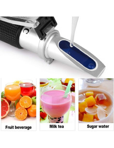 Refractómetro Brix XinJiaYi 0-32% Alta Precisión 2