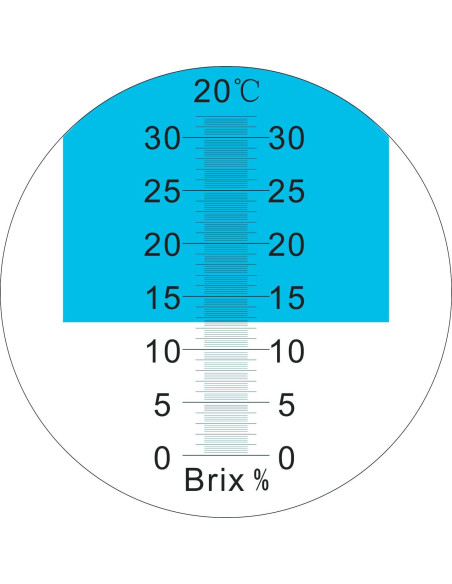 Refractómetro Brix XinJiaYi 0-32% Alta Precisión