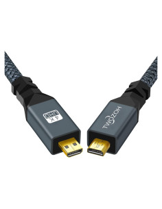 Cable Micro HDMI a Micro HDMI Twozoh 0.3M 4K 1080p Tipo D
