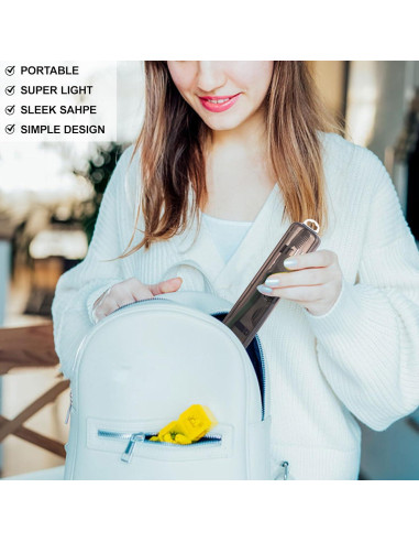 Estuche de Viaje para Cepillos de Dientes Yeeco 20x4.7x3cm