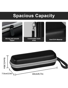 Estuche de viaje TUNYINSH para cepillo eléctrico negro 2