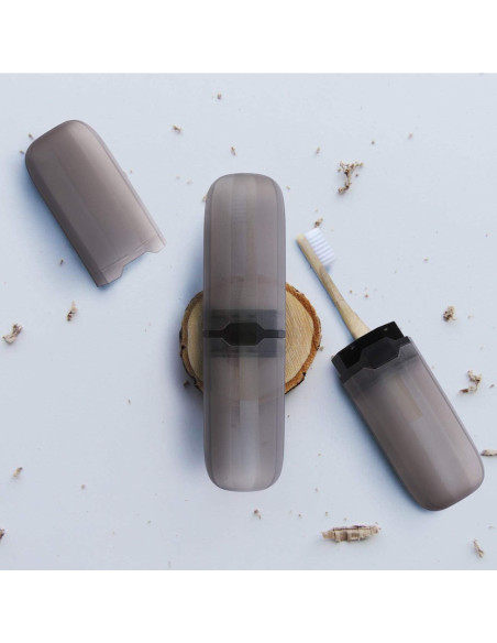 Estuche de Viaje para Cepillos de Dientes Yeeco Negro 20 cm