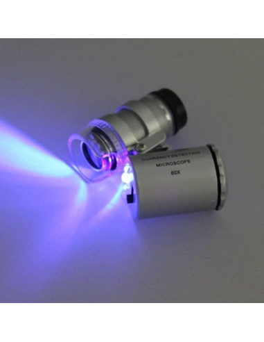 Bolígrafo Probador de Diamantes Szxhf + Lupa LED 60X