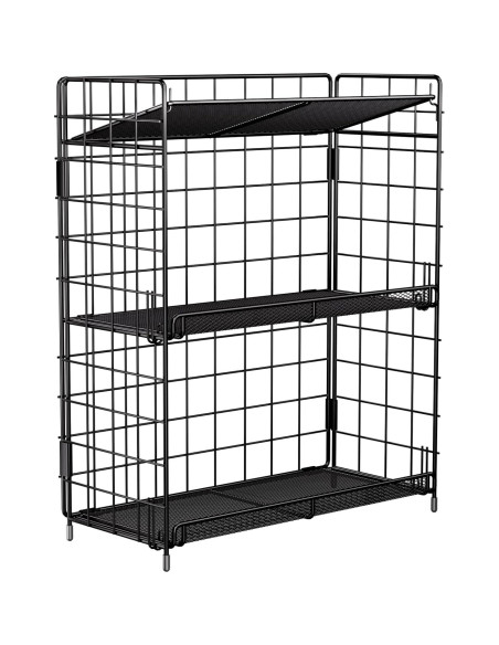 Estante Organizador de Especias DTUQYX 3 Niveles Plegable