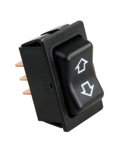 Interruptor Deslizante 4 Pines JR Products 12V 40A Negro