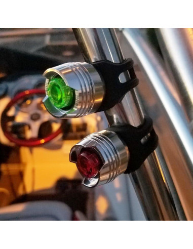 Luces LED de Seguridad Bright Eyes para Barcos - Rojo y Verde
