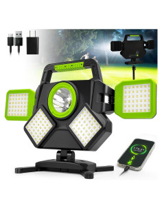 Luz de Trabajo Recargable SYLSTAR 55W 5000LM Magnética