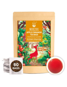 Té de Hierbas Manzana y Canela WT WEETEE 60 Cuentos Sin Cafeína