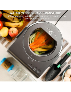 Compostador Eléctrico AIRTHEREAL Revive R500-V 2.5L Gris 2