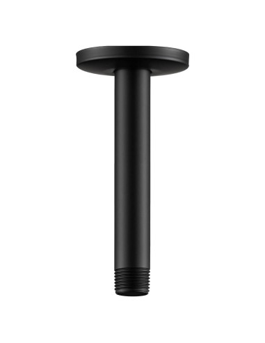 Brazo de Ducha OFFO 15,24 cm Acero Inoxidable Negro Mate