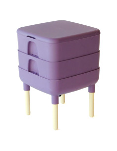 Vermicompostor FCMP Outdoor 2 Bandejas Ciruela 30L