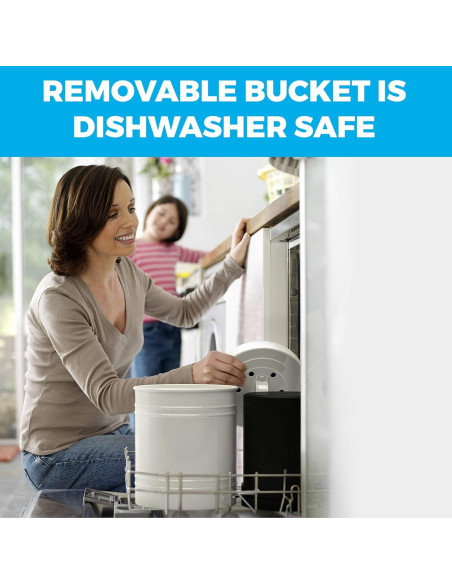 Bin de Compostaje 3L Cooler Kitchen Blanco Sin Olores