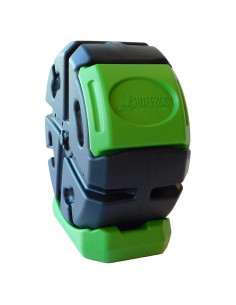 Compostador Giratorio FCMP Outdoor 19 Galones Negro Verde