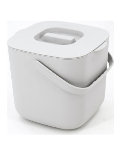 Cubo de Compostaje de Cocina Jaderlu 7L Blanco Moderno