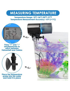 Dispensador Automático de Comida para Peces Lukovee 200ML 2