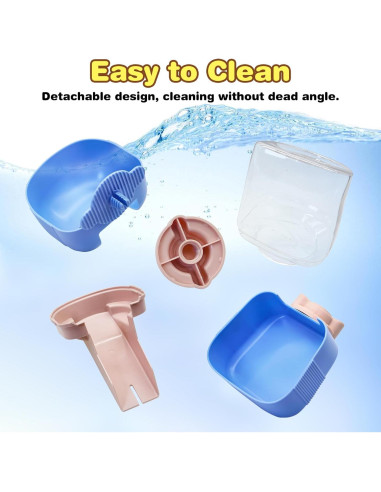 Comedero y Bebedero Automático Kathson para Conejos 1,09 kg