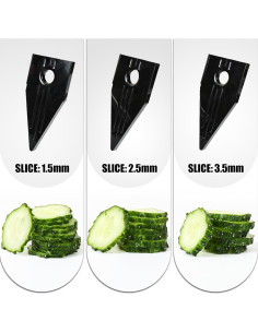 Mandolina Cortadora Ajustable XAYCDEHN Acero Inoxidable 1,30 kg 2