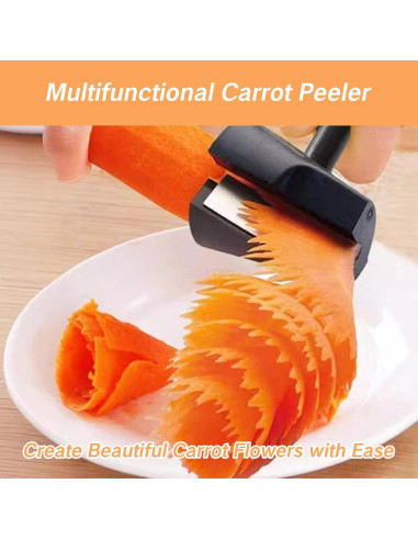 Juego de Herramientas para Tallar Verduras YAFIYGI 2 Piezas