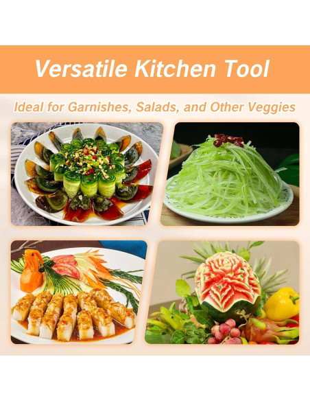 Juego de Herramientas para Tallar Verduras YAFIYGI 2 Piezas