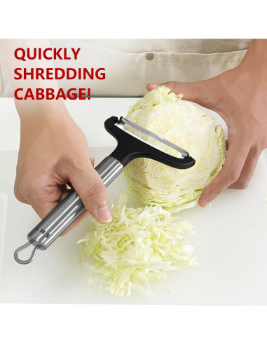 Pelador de Verduras LHS Ergonómico Acero Inoxidable 20,5 cm