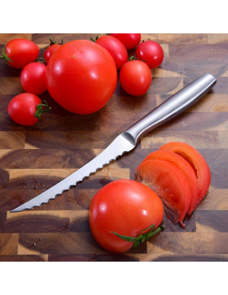 Cuchillo para Tomate Omesata 22.86 cm Acero Inoxidable