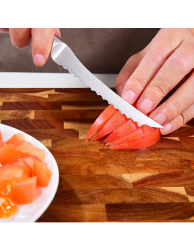Cuchillo para Tomate Omesata 22.86 cm Acero Inoxidable