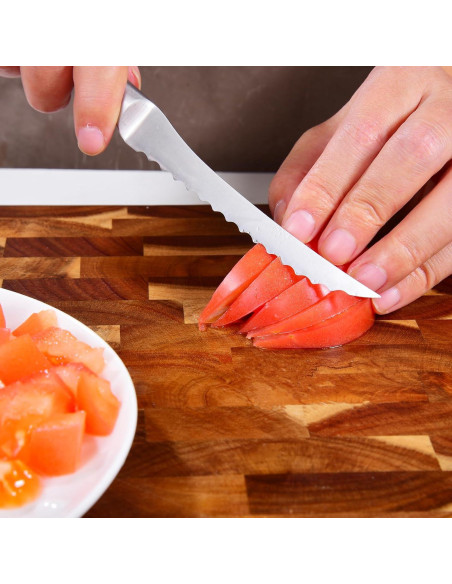 Cuchillo para Tomate Omesata 22.86 cm Acero Inoxidable