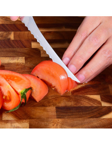 Cuchillo para Tomate Omesata 22.86 cm Acero Inoxidable