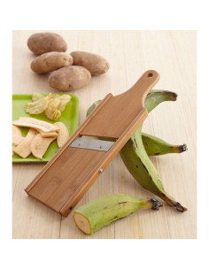 Cortador de Plátano IMUSA de Madera 35.05x10.16 cm 2
