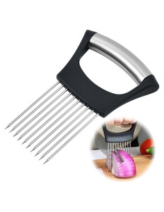 Soporte Cortador de Cebolla SNSZNMY Acero Inoxidable 1 Paquete